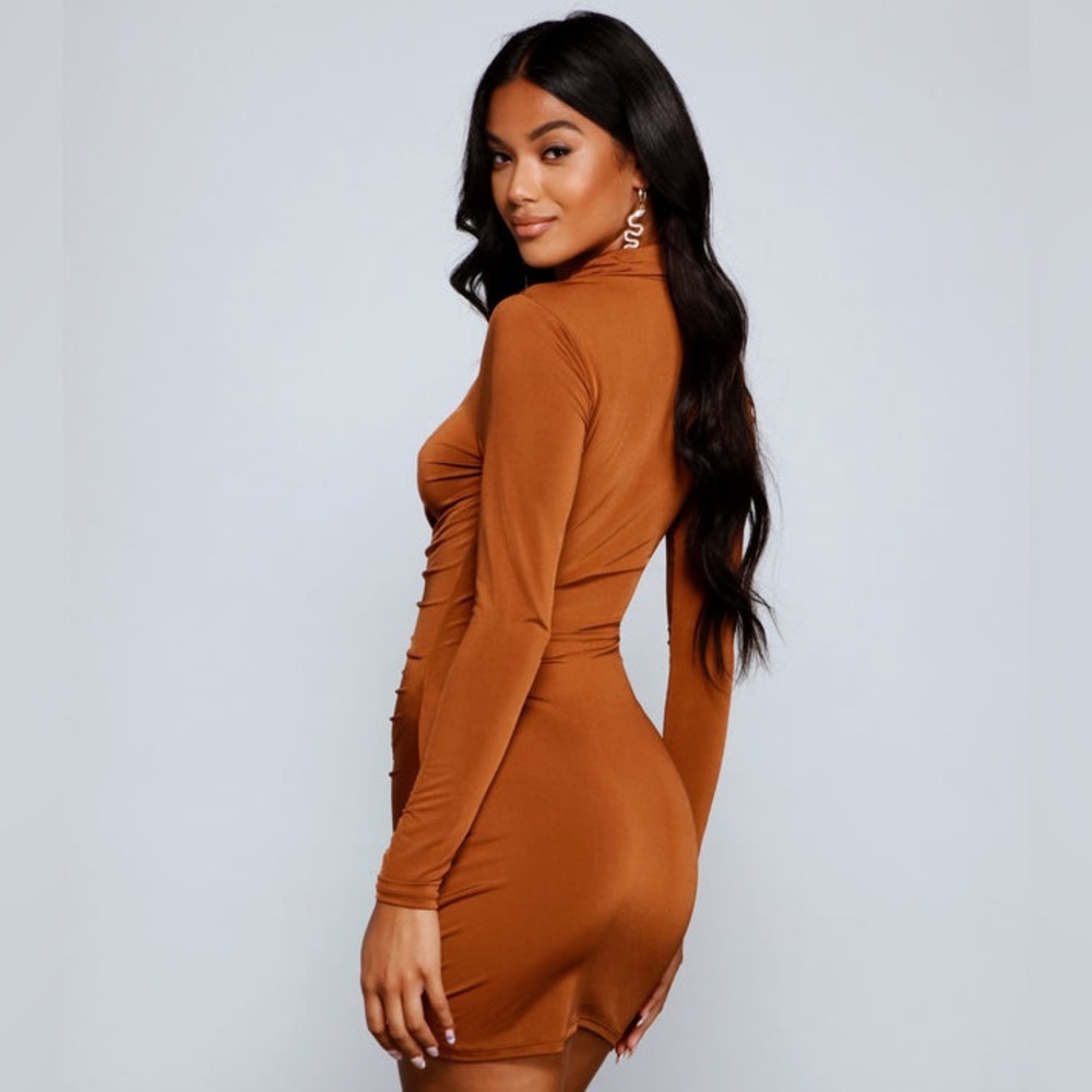 NEW Classically Chic Button Up Mini Dress‼️🔥‼️ - Picture 5 of 5